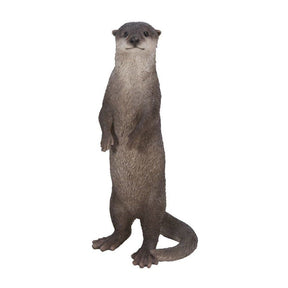 Vivid Arts 34cm Standing Otter RL - OTTR - B - Old Railway Line Garden Centre