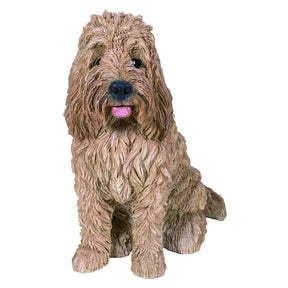 Vivid Arts 42cm Sitting Golden Cockapoo - XRL - CKP7 - A - Old Railway Line Garden Centre