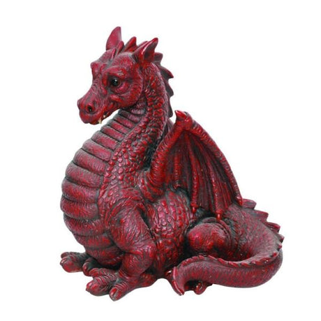 Vivid Arts 51cm Winged Red Dragon - BG - DGRE - A - Old Railway Line Garden Centre