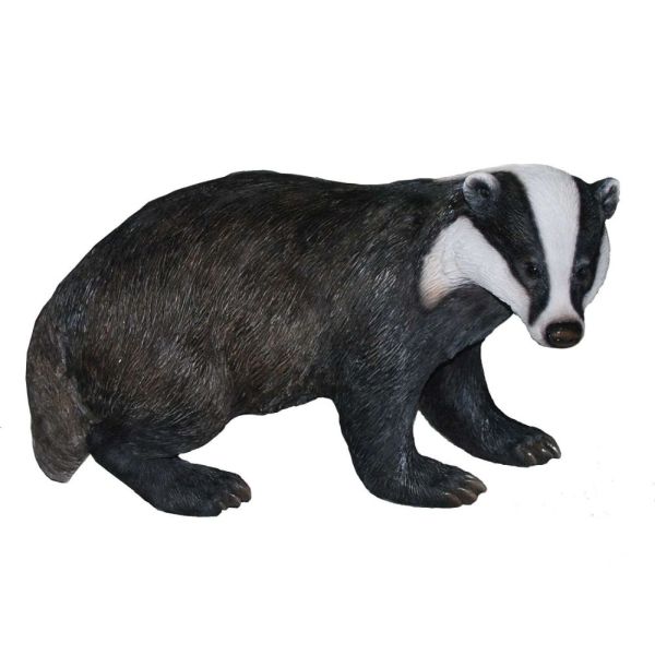 Vivid Arts 52cm Badger Resin - XRL - BADG - A - Old Railway Line Garden Centre