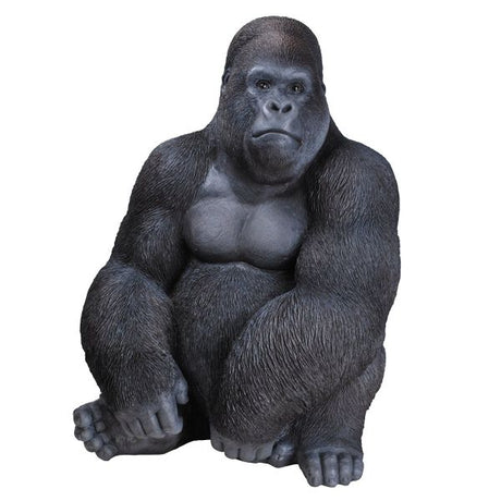 Vivid Arts 76cm Sitting Gorilla - XRL - GRLS - A - Old Railway Line Garden Centre