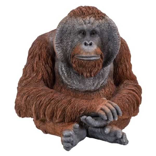 Vivid Arts 80cm Life Like Orangutan Statue - XRL - ORAN - A - Old Railway Line Garden Centre