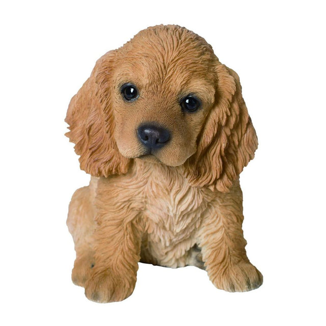 Vivid Arts Golden Cocker Spaniel Puppy - PP - COSP - F - Old Railway Line Garden Centre