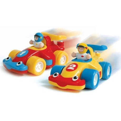 W0W Toys The Turbo Twins Car Toy - Old Railway Line Garden Centre