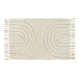 Walton & Co. 130 x 80cm Cream Bhodi Rug - Old Railway Line Garden Centre