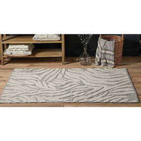 Walton & Co 180cm Grey Asher Rug - Old Railway Line Garden Centre