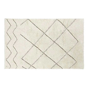 Walton & Co 180cm White Olsen Rug - Old Railway Line Garden Centre