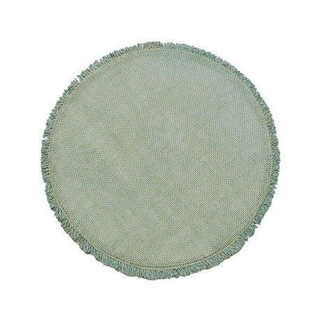 Walton & Co 35cm Moss Circular Jute Placemat - Old Railway Line Garden Centre