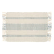 Walton & Co. 48cm Grey Recycled Cotton Stripe Placemat - Old Railway Line Garden Centre