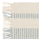 Walton & Co. 48cm Grey Recycled Cotton Stripe Placemat - Old Railway Line Garden Centre