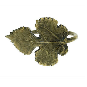 Walton & Co Gold Leaf Napkin Ring - Old Railway Line Garden Centre