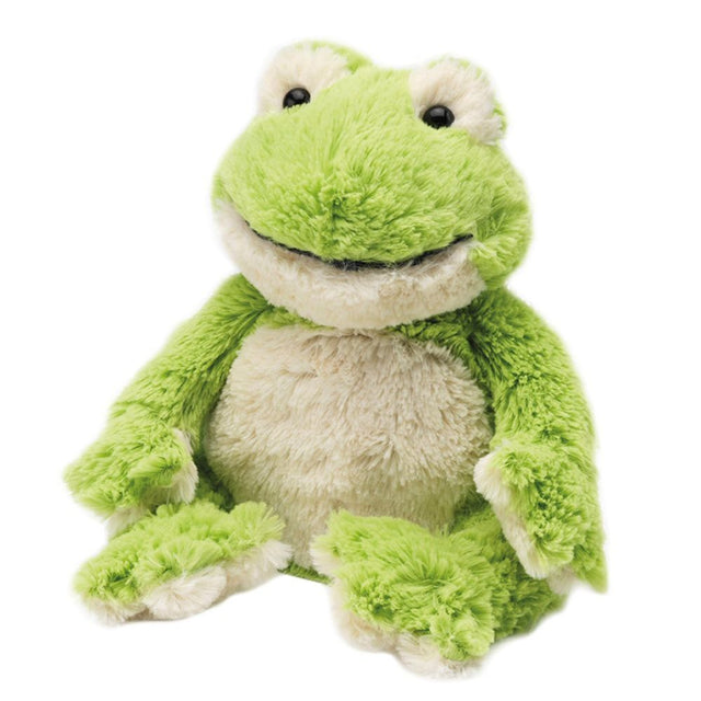Warmies 13" Frog Plush Microwavable Soft Toy - Old Railway Line Garden Centre