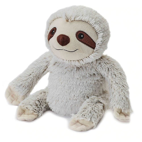 Warmies 13" Marshmallow Grey Sloth Microwavable Soft Toy - Old Railway Line Garden Centre