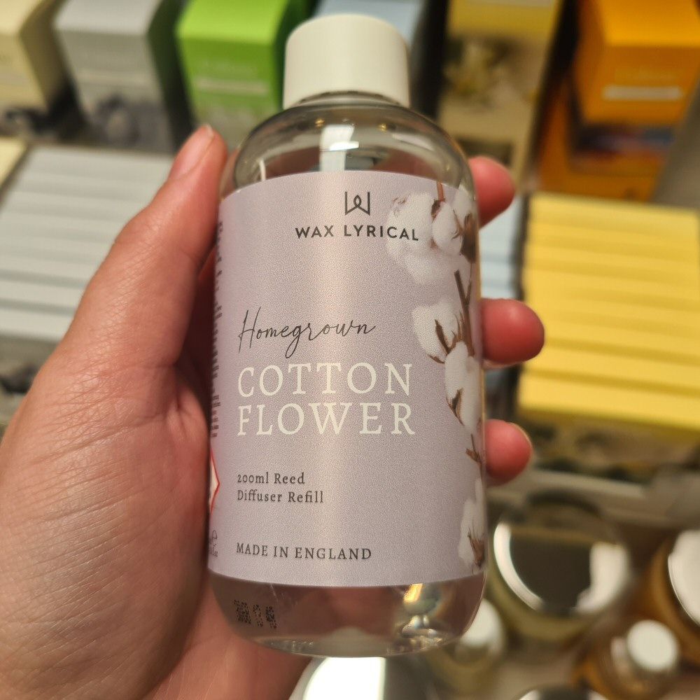 Wax Lyrical Colony 200ml Cotton Flower Diffuser Refill - Old Railway Line Garden Centre