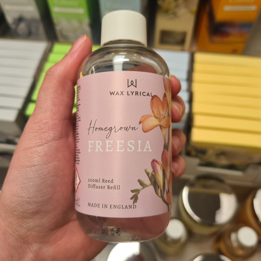 Wax Lyrical Colony 200ml Freesia Diffuser Refill - Old Railway Line Garden Centre