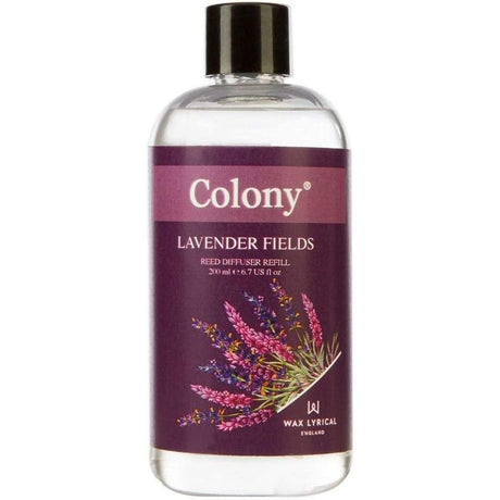 Wax Lyrical Colony 200ml Lavender Fields Diffuser Refill - Old Railway Line Garden Centre
