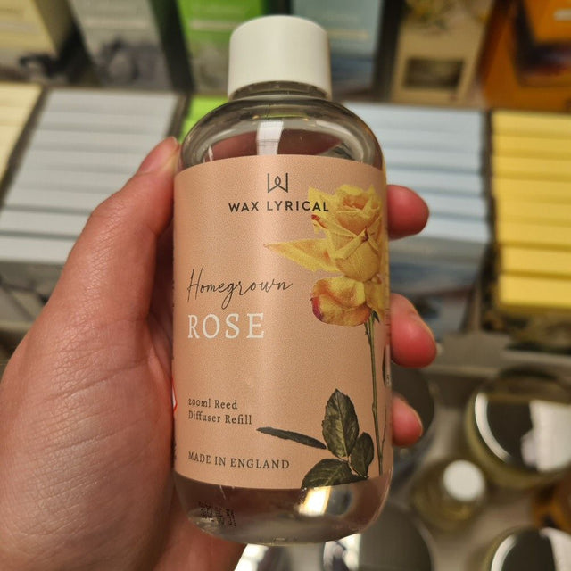 Wax Lyrical Colony 200ml Rose Diffuser Refill - Old Railway Line Garden Centre