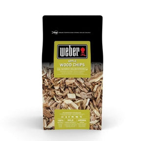Weber 0.7kg Apple Wood Smoking Chips - 17641 - Old Railway Line Garden Centre