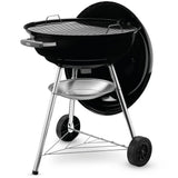 Weber 57cm Black Compact Kettle Charcoal Barbecue (1321004) - Old Railway Line Garden Centre