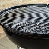 Weber 57cm Black Compact Kettle Charcoal Barbecue (1321004) - Old Railway Line Garden Centre