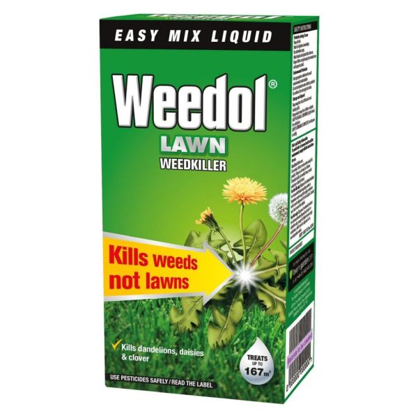 Weedol 250ml Lawn Weedkiller Liquid Concentrate - Old Railway Line Garden Centre