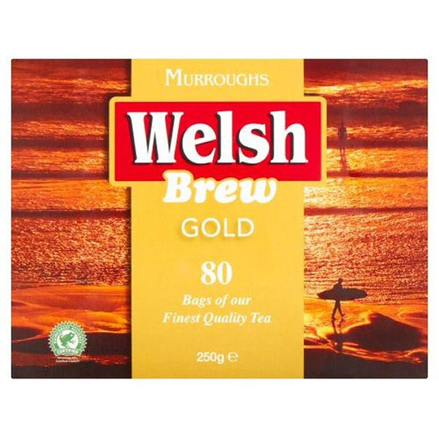 Welsh Brew 250g Gold 80 Bags - Old Railway Line Garden Centre