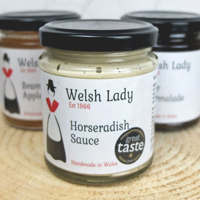 Welsh Lady 175g Horseradish Sauce - Old Railway Line Garden Centre