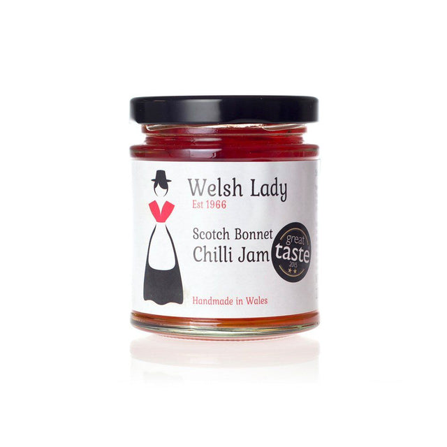 Welsh Lady 227g Scotch Bonnet Chilli Jam - Old Railway Line Garden Centre