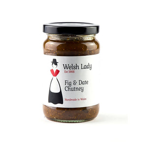 Welsh Lady 300g Fig & Date Chutney - Old Railway Line Garden Centre