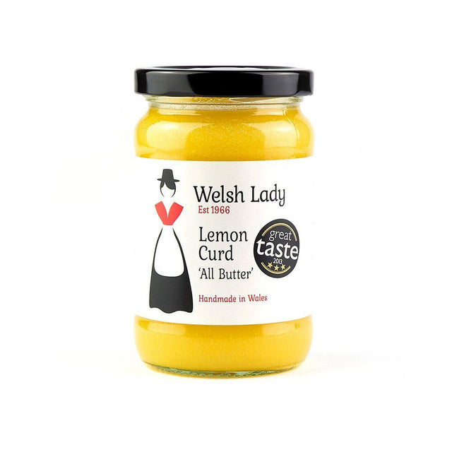 Welsh Lady 311g All Butter Lemon Curd - Old Railway Line Garden Centre