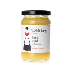 Welsh Lady 311g All Butter Lime Curd - Old Railway Line Garden Centre