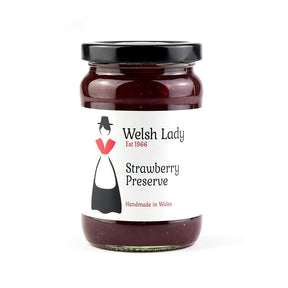 Welsh Lady 340g Strawberry Preserve - Old Railway Line Garden Centre