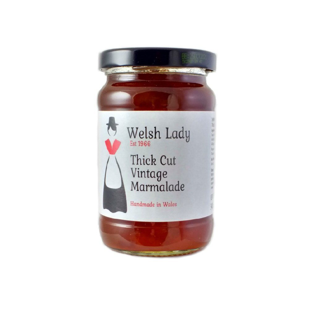 Welsh Lady 340g Thick Cut Vintage Marmalade - Old Railway Line Garden Centre