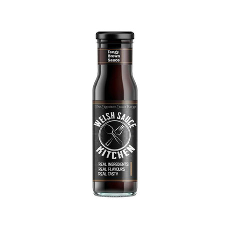 Welsh Sauce Kitchen 270g Tangy Brown Sauce - Old Railway Line Garden Centre