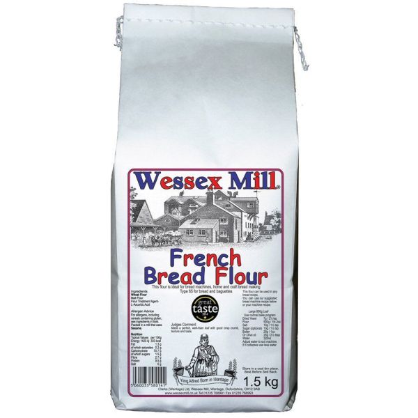 Wessex Mill 1.5kg French Bread Flour - Old Railway Line Garden Centre