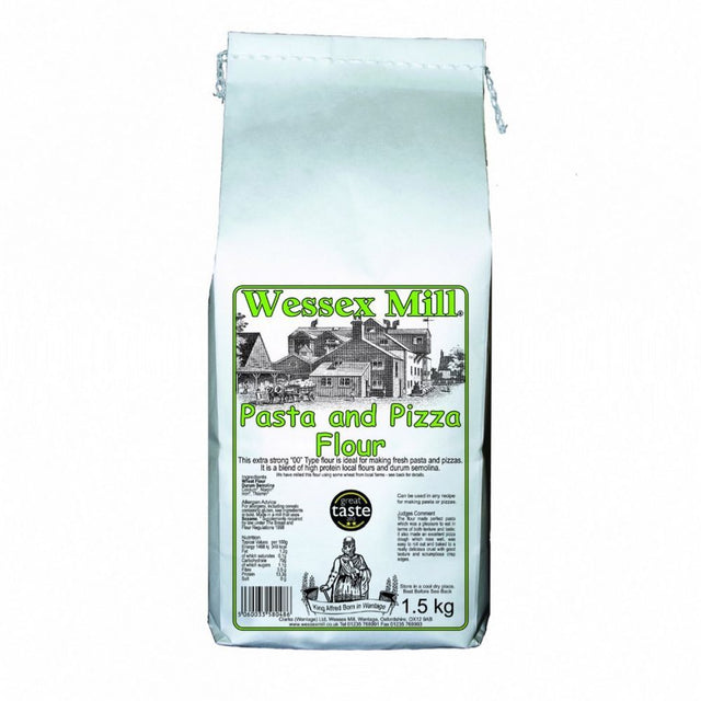 Wessex Mill 1.5kg Pasta and Pizza Flour - Old Railway Line Garden Centre