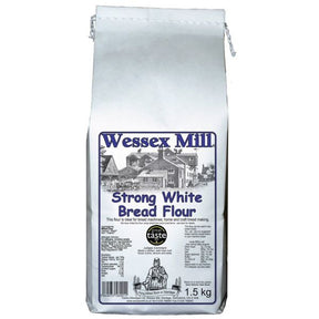 Wessex Mill 1.5kg Strong White Bread Flour - Old Railway Line Garden Centre
