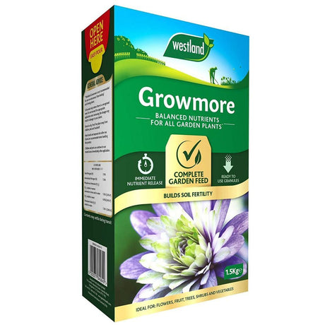 Westland 1.5kg Growmore Multi - Purpose Plant Food - Old Railway Line Garden Centre