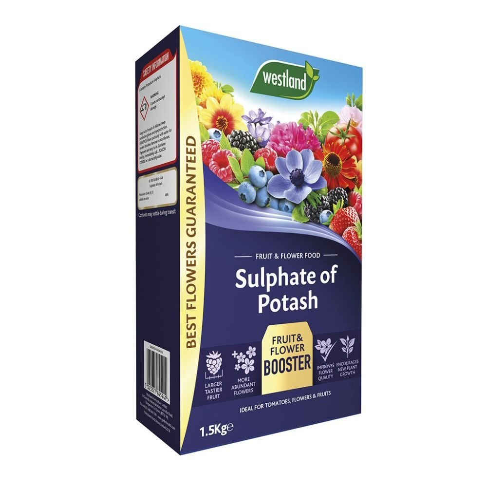 Westland 1.5kg Sulphate of Potash Fruit & Flower Food - Old Railway Line Garden Centre