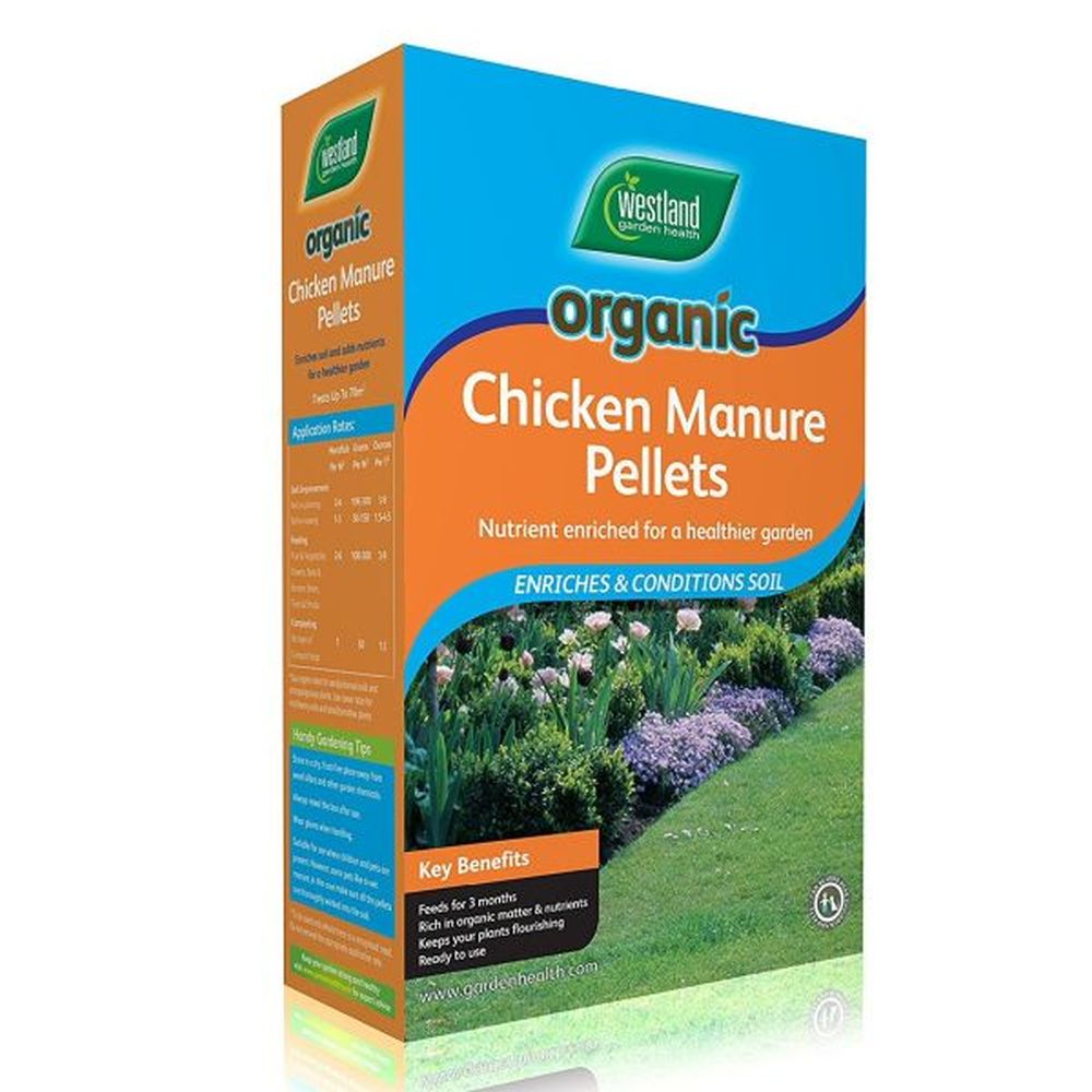 Westland 2.25kg Organic Chicken Manure Pellets - Old Railway Line Garden Centre