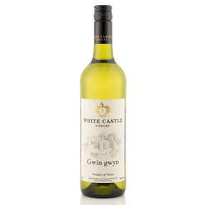 White Castle 75cl Gwin Gwyn Welsh White Wine - Old Railway Line Garden Centre