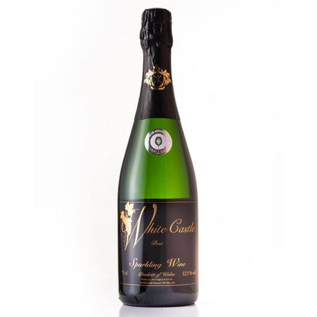 White Castle 75cl Sparkling Welsh White Wine - Old Railway Line Garden Centre