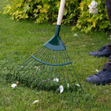 Wilkinson Sword Carbon Steel Lawn Rake - Old Railway Line Garden Centre