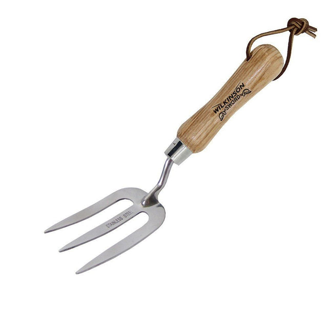 Wilkinson Sword Stainless Steel Hand Fork - Old Railway Line Garden Centre