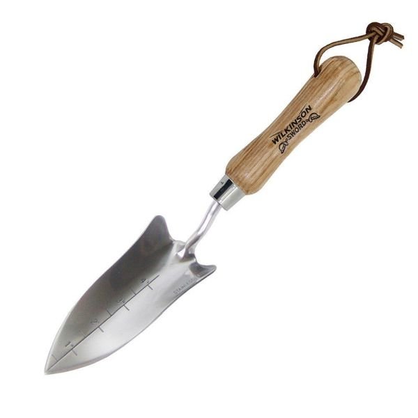 Wilkinson Sword Stainless Steel Hand Transplanting Trowel - Old Railway Line Garden Centre