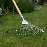Wilkinson Sword Stainless Steel Lawn Rake - Old Railway Line Garden Centre