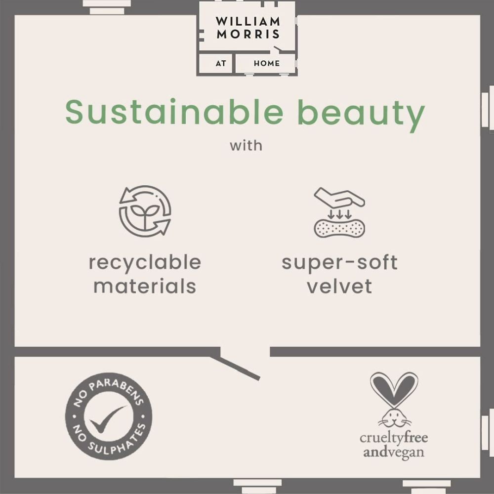 William Morris at Home Lavender Sleep Mask - Old Railway Line Garden Centre