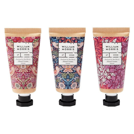 William Morris at Home Patchouli & Red Berry Hand Cream Gift Set - Old Railway Line Garden Centre