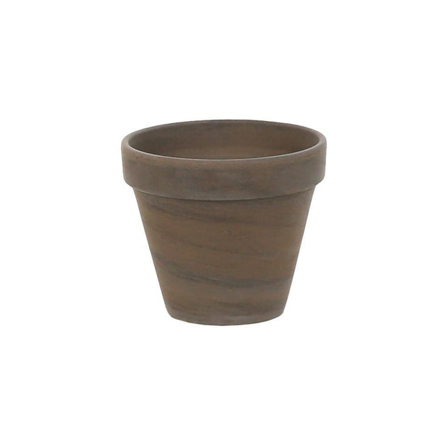 Woodlodge 12cm Chocolate Terracotta Pots - Old Railway Line Garden Centre