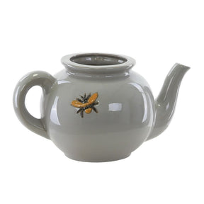 Woodlodge 15CM Grey Teapot Wall Planter - Old Railway Line Garden Centre